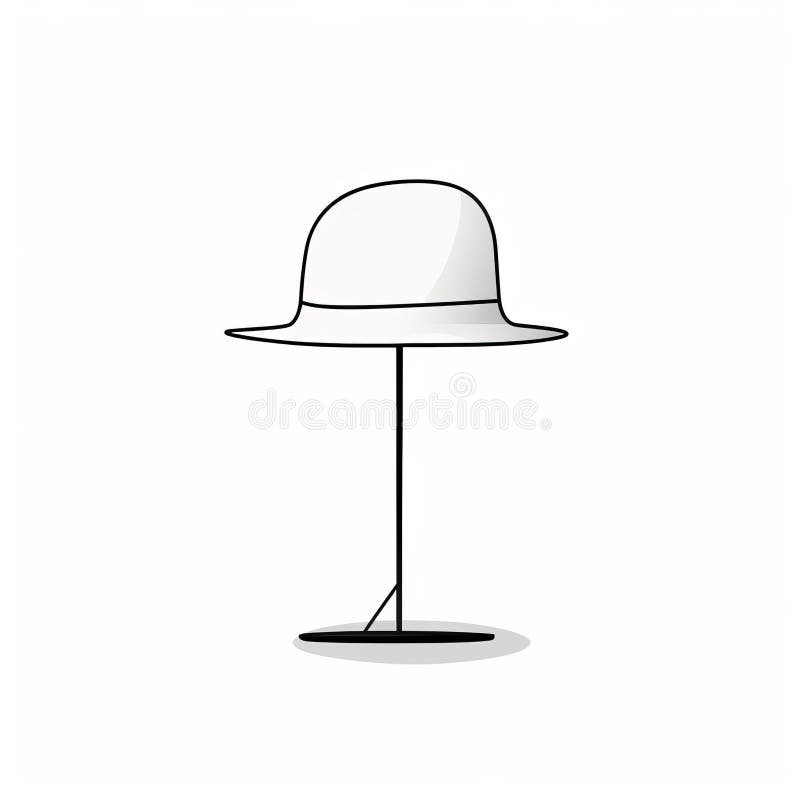 Unique Character Design a Hat in the Style of Clemens Ascher Stock