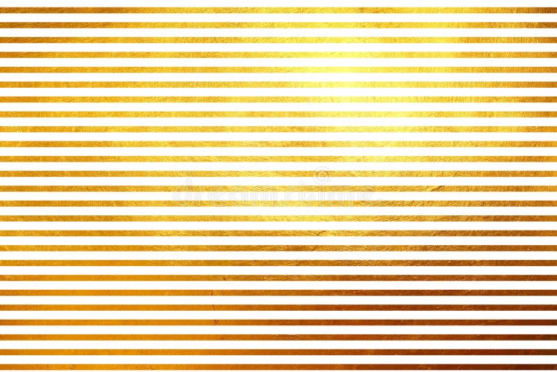 Unique creative unusual modern shinning golden horizontal lines abstract texture pattern background. Design element royalty free stock image