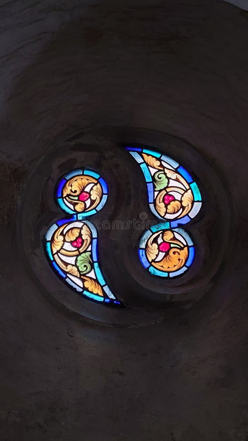 Unique Glass Art, Stained Glass Window Stock Photo Image of stained