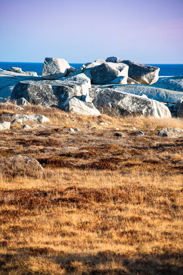 Unique landscape of coastal Nova Scotia