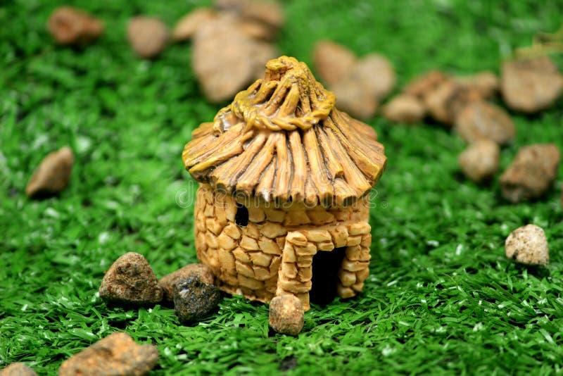 Miniature Dwarf House royalty free stock image
