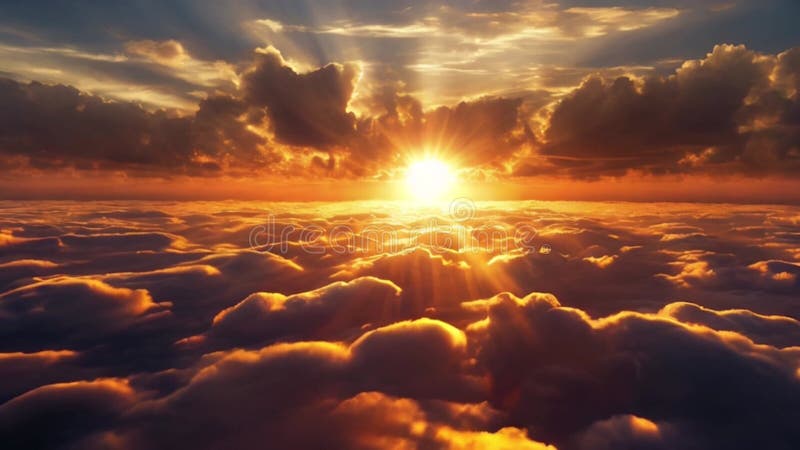 A Unique Perspective of Data Towers Soaring High into the Clouds 