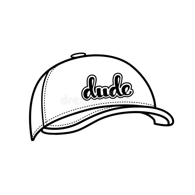 White Cap Mockup. Sports Visor Hat Template, Baseball Cap Front and