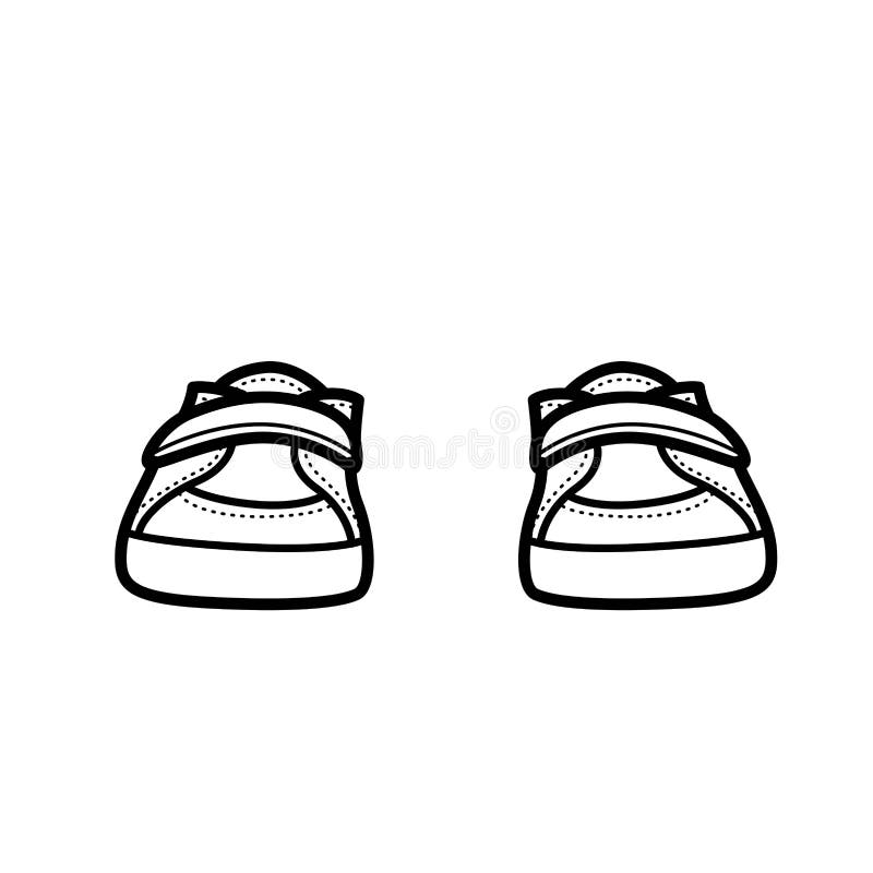 Shoes Velcro Stock Illustrations – 213 Shoes Velcro Stock Illustrations ...