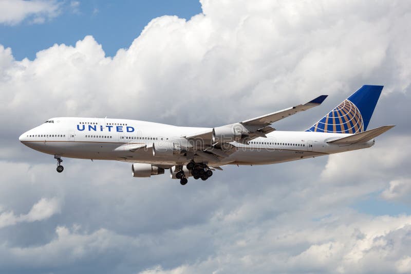 United Airlines Боинг 747 United Airlines Боинг 747