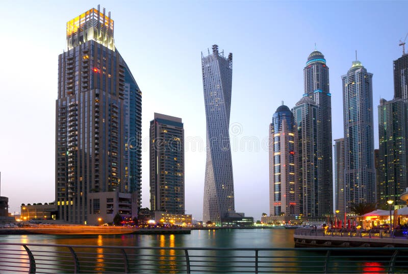 The United Arab Emirates. The Skyscrapers Of Dubai