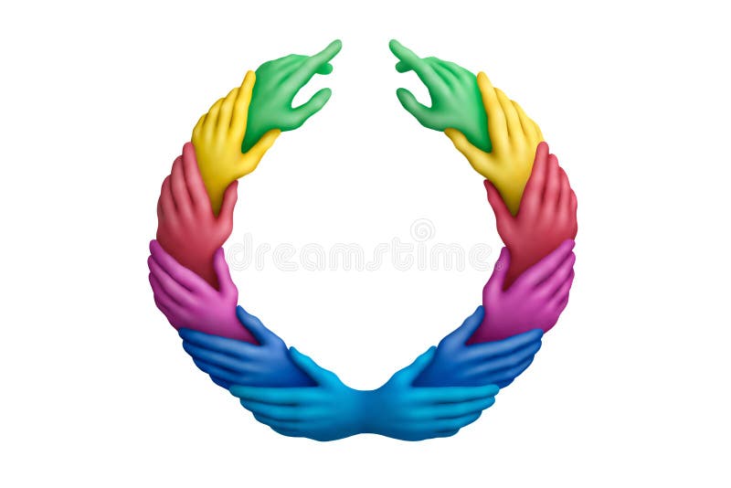 United colors-25 royalty free illustration