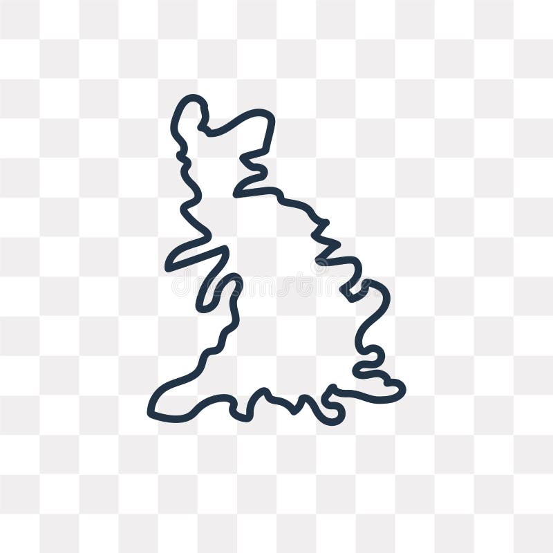 wallpapers United Kingdom Map Outline Transparent united kingdom map vector icon isolated