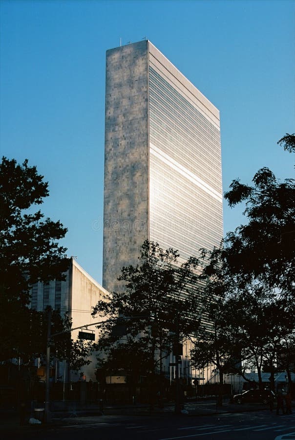 United Nations Headquarters New York City royalty free stock photo