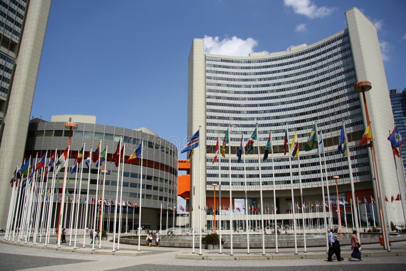 United Nations Offices in Vienna Editorial Photography - Image of threat,  offices: 32649252