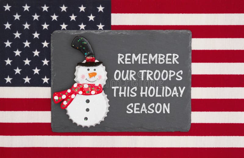 Holiday message. Merry Christmas флаг США. Congratulations Words for a Military Holiday.