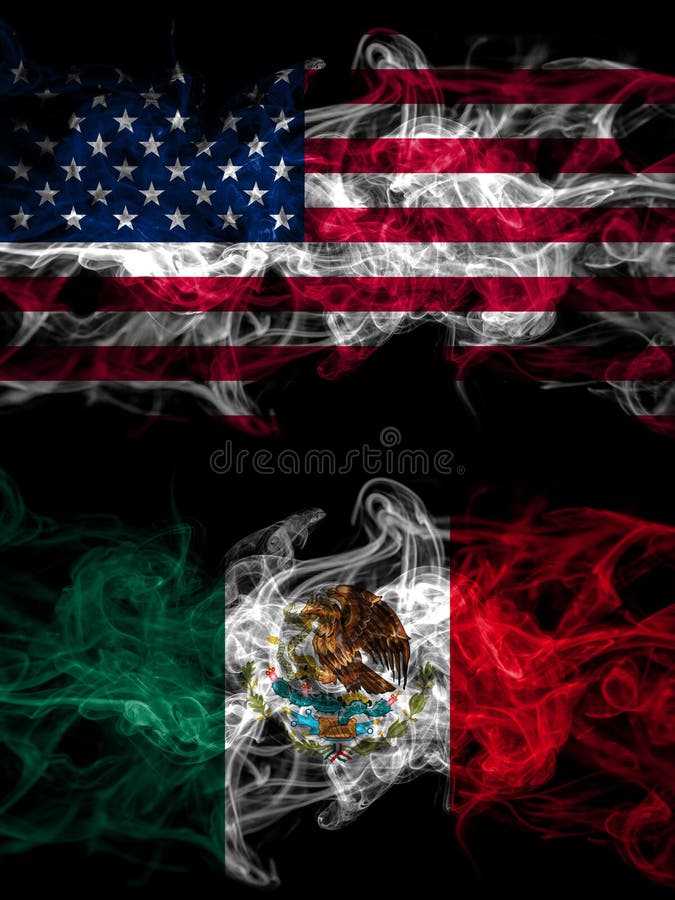 Flags Mexico Usa Stock Illustrations – 1,774 Flags Mexico Usa Stock ...