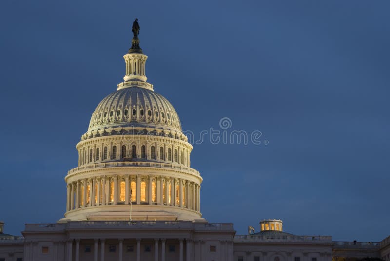 United States Capitol Building royalty free stock image