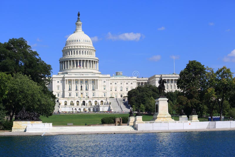 United States Capitol Building Washington Dc Usa Editorial Stock