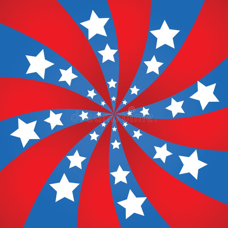 United States spiral background