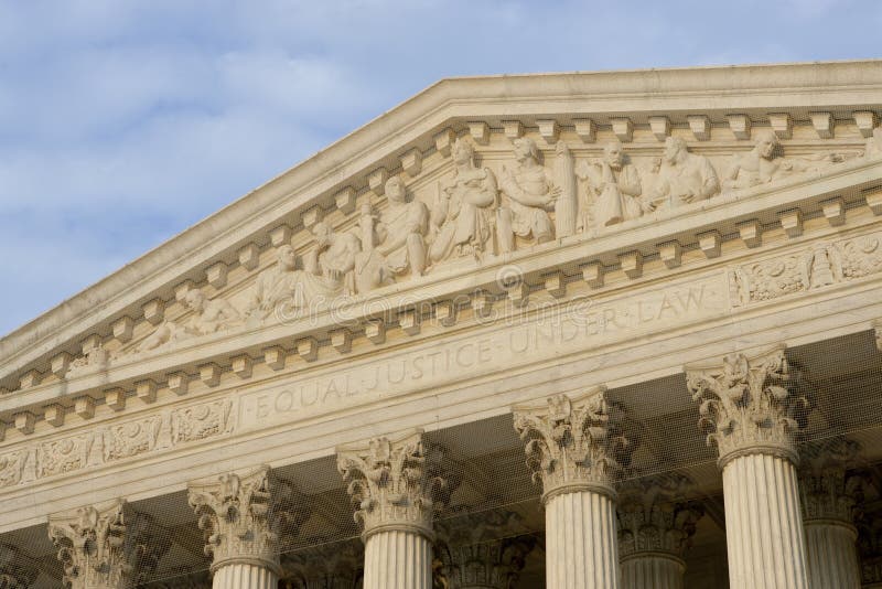 United States Supreme Court stock image