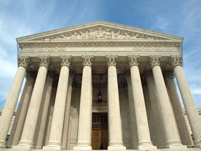 The United States Supreme Court royalty free stock images