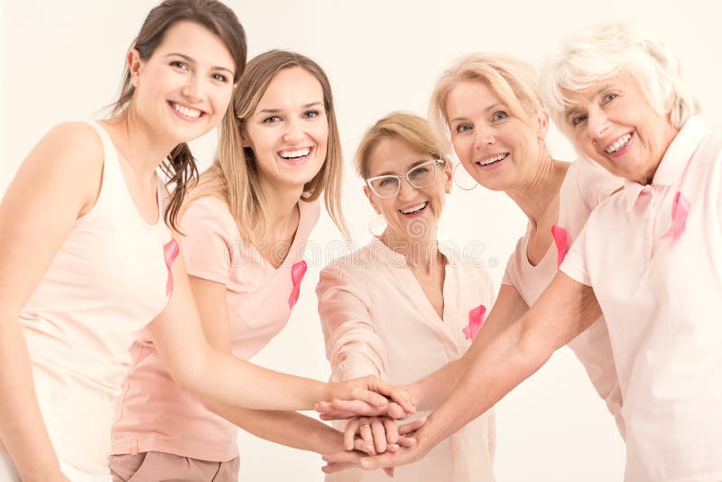 Unità ed amicizia del cancro al seno