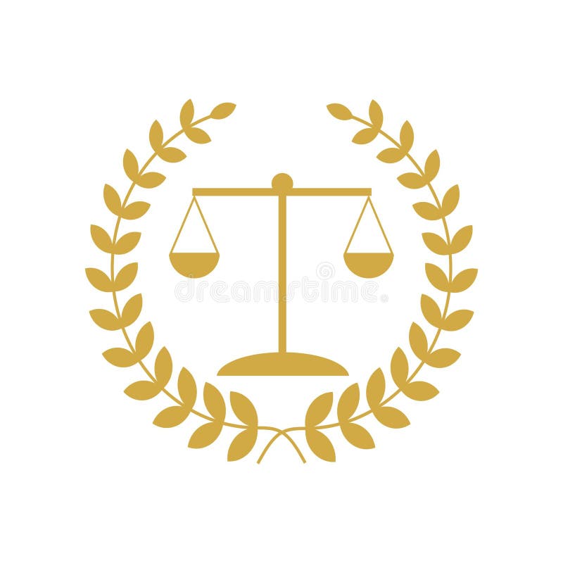 Law Office Logo. the Judge, Law Firm Logo Template, Lawyer Set of ...