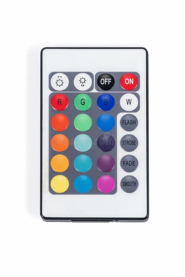 Universal Mini Remote Control Stock Photo - Image of analog, keyboard: 135184836