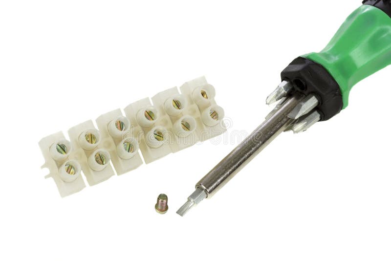 Universal Screwdriver With Ergonomic Handle Stock Image Image of repair, screwdriver 41728397