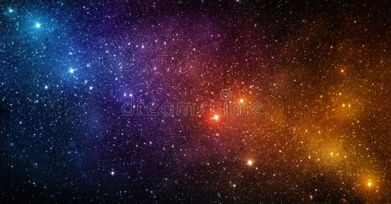 Universe filled with stars, nebula and galaxy. Elements of this image furnished by NASA.