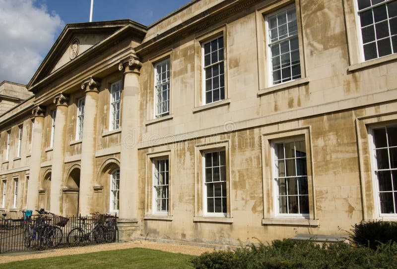 Universidad de Manuel, Cambridge fotografía de archivo Universidad de Manuel, Cambridge fotografía de archivo