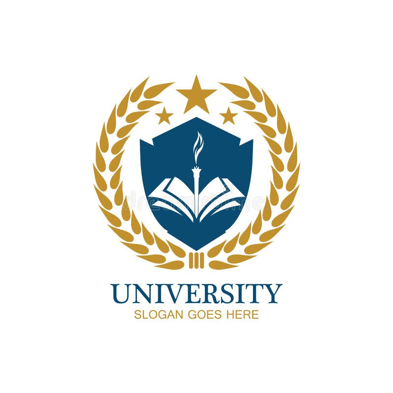 University, Academy, School and Course logo design template