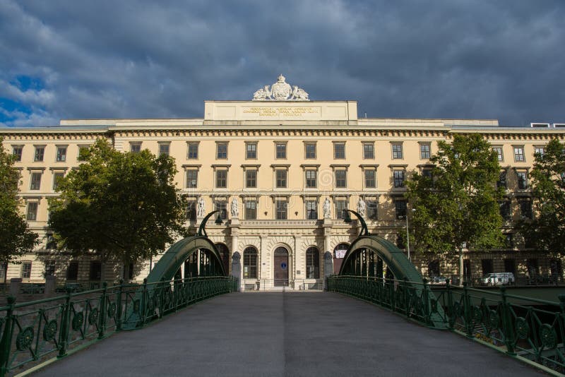 University of Applied Arts Vienna Stock Photo Image of architecture