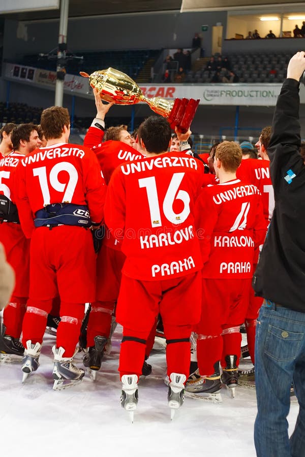 University Hockey League Final Match Editorial Stock Photo Image of