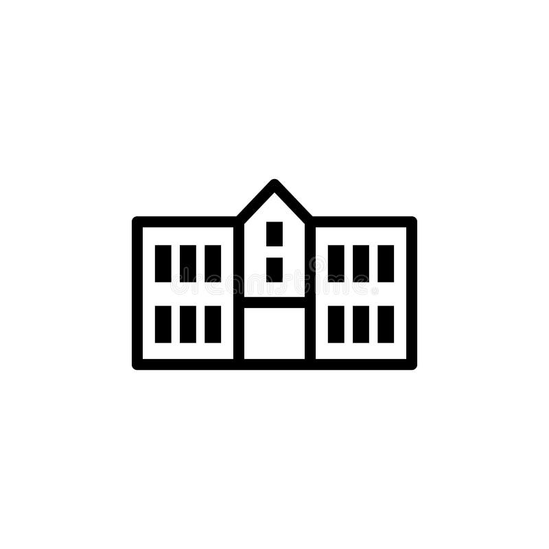 University icon. Element of building icon for mobile concept and web apps. Detailed university icon can be used for web and mobile on white background