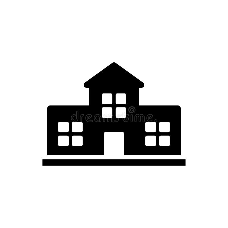 University icon flat vector template design trendy vector illustration