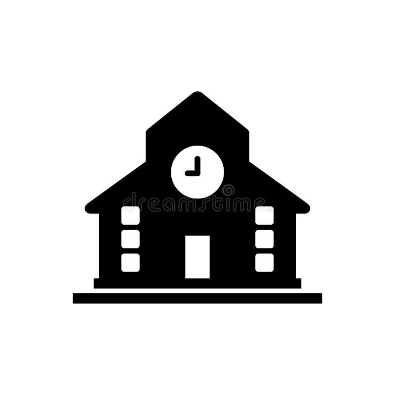 University icon flat vector template design trendy stock illustration