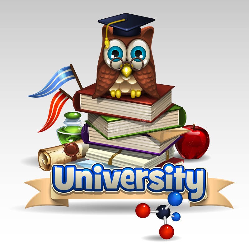 University icon 2 royalty free illustration