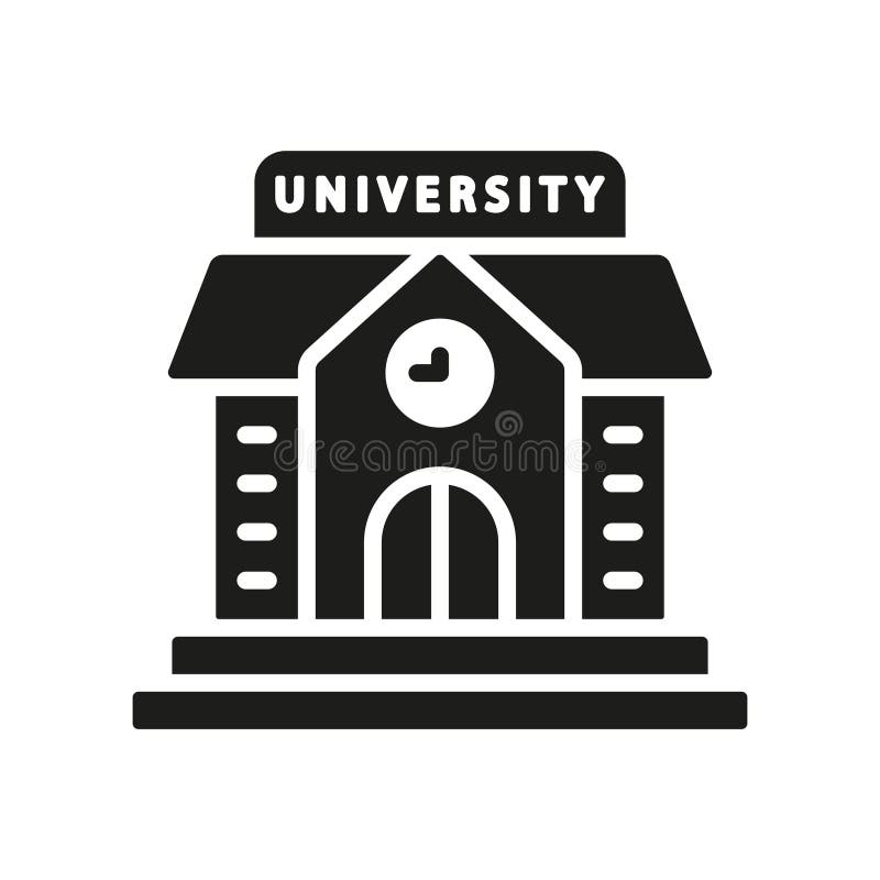 University icon vector design templates simple and modern royalty free illustration
