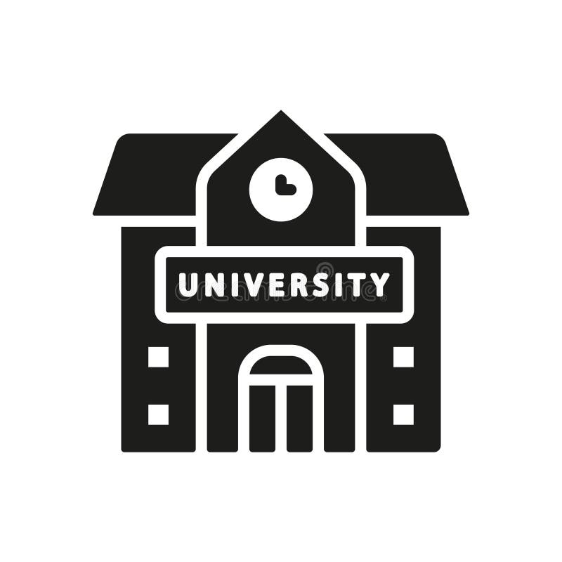 University icon vector design templates simple and modern stock illustration
