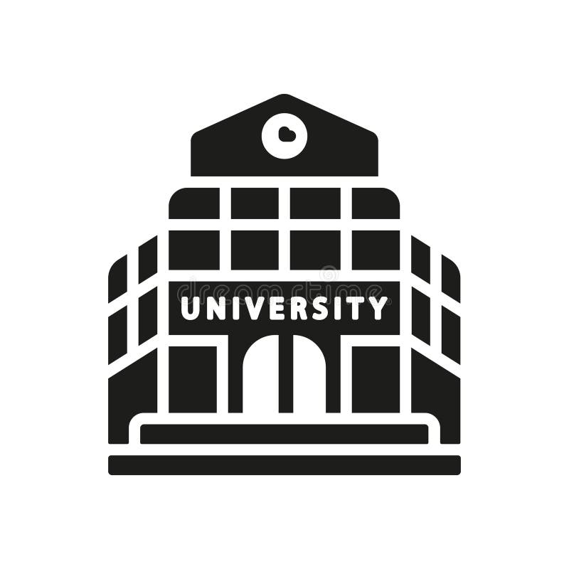 University icon vector design templates simple and modern stock illustration