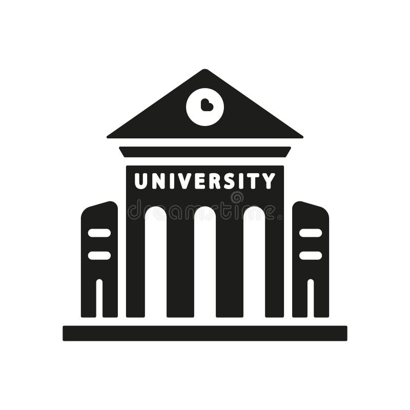 University icon vector design templates simple and modern stock illustration