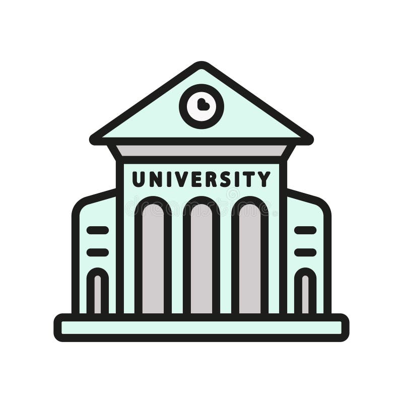 University icon vector design templates simple and modern vector illustration