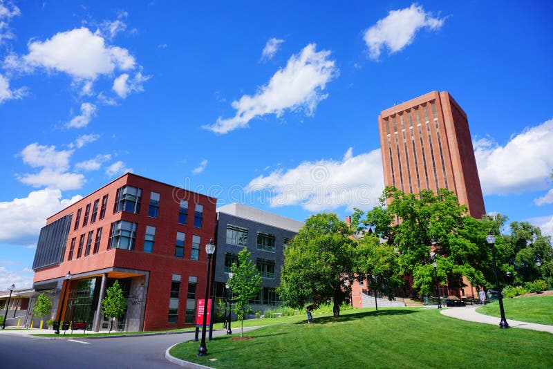 University of Massachusetts Amherst royalty free stock photography