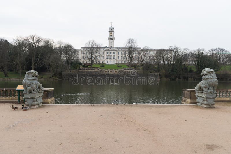 University of Nottingham royalty free stock photo University of Nottingham royalty free stock photo