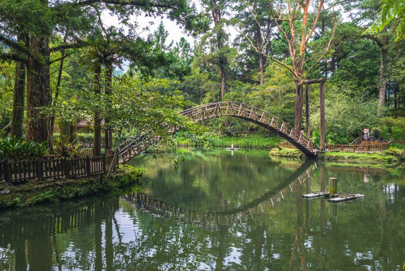 University Pond, Xitou Forest Recreational Area at nantou, taiwan