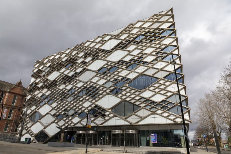 University of Sheffield Diamond Building Editorial Image - Image of