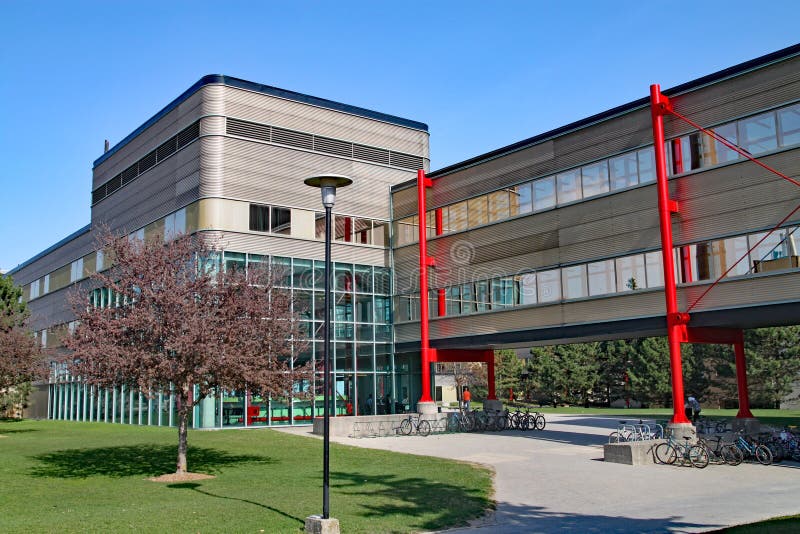 Modern University Architecture, University of Waterloo, Canada Editorial  Stock Image - Image of science, ontario: 134047619