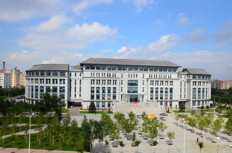 Università di ingegneria di Harbin fotografia stock libera da diritti