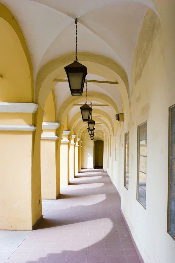 Università di Vilnius, Lituania immagini stock Università di Vilnius, Lituania immagini stock