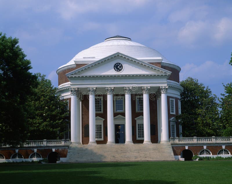 Università di Virginia, Charlottesville, la Virginia royalty illustrazione gratis Università di Virginia, Charlottesville, la Virginia royalty illustrazione gratis