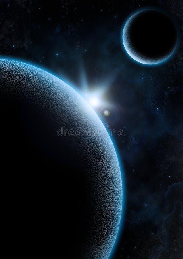 Universum stock illustrationer Universum stock illustrationer