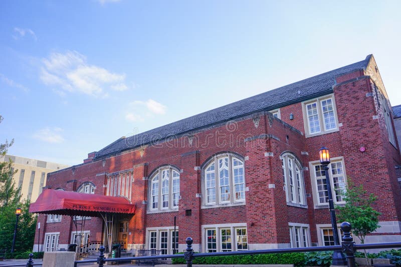 União Memorial da Universidade Purdue imagem de stock