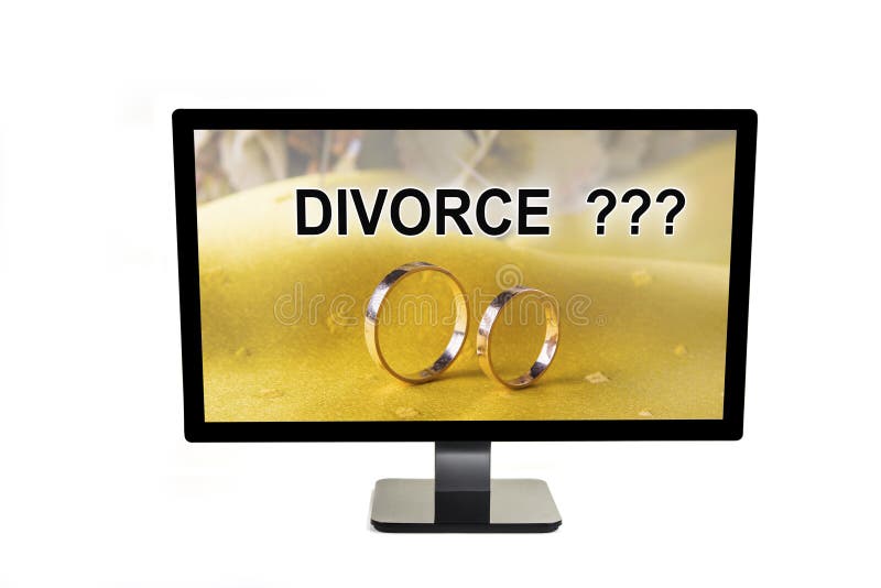 A união entre o homem e a mulher pode terminar acima com divórcio imagens de stock royalty free A união entre o homem e a mulher pode terminar acima com divórcio imagens de stock royalty free
